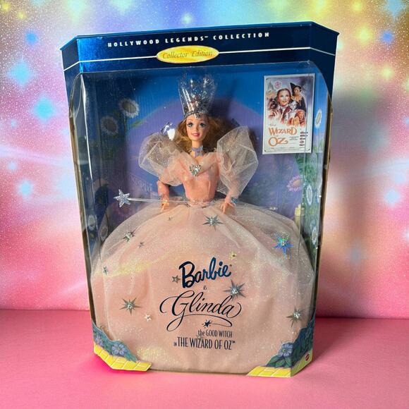 Barbie as Glinda the Good Witch The Wizard of Oz Hollywood Legends 1995 Mattel - Picture 1 of 7